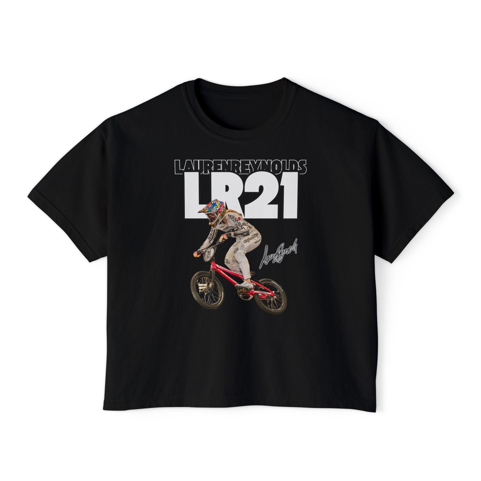 Womens Boxy LR21 Tee