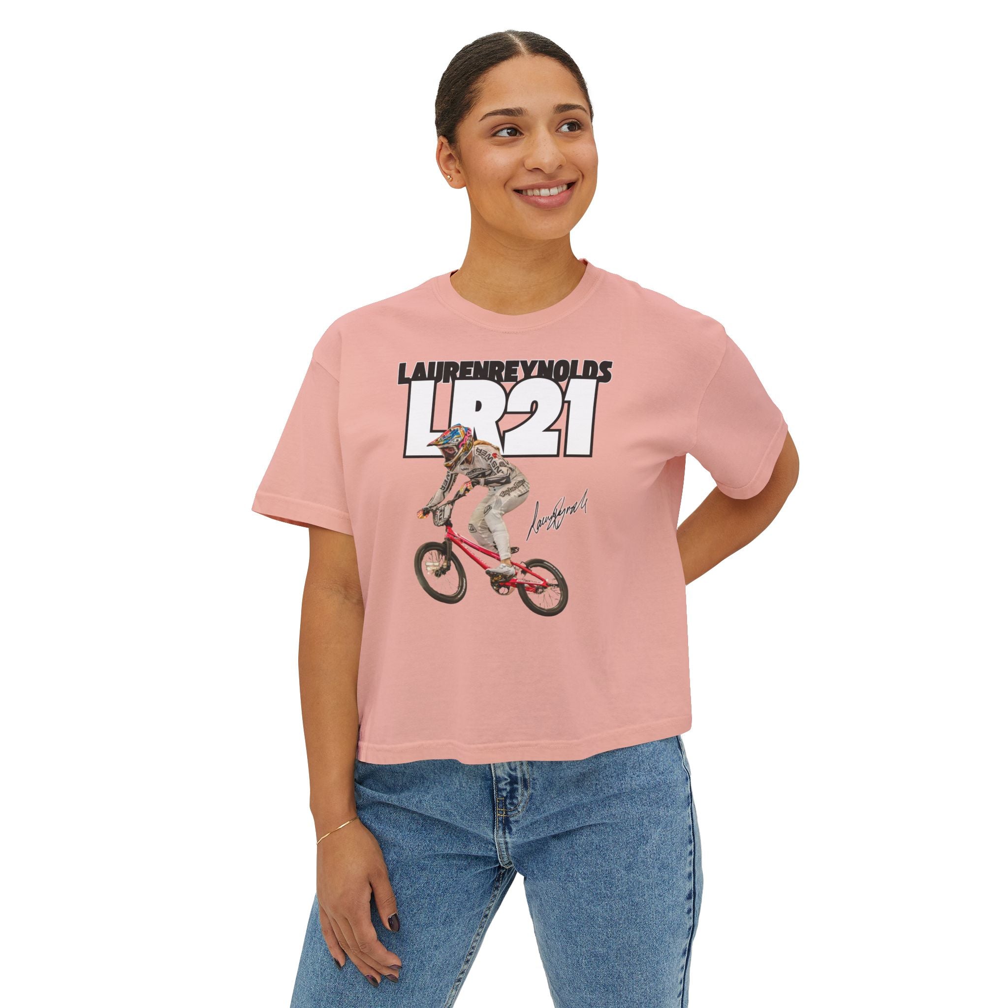 Womens Boxy LR21 Tee