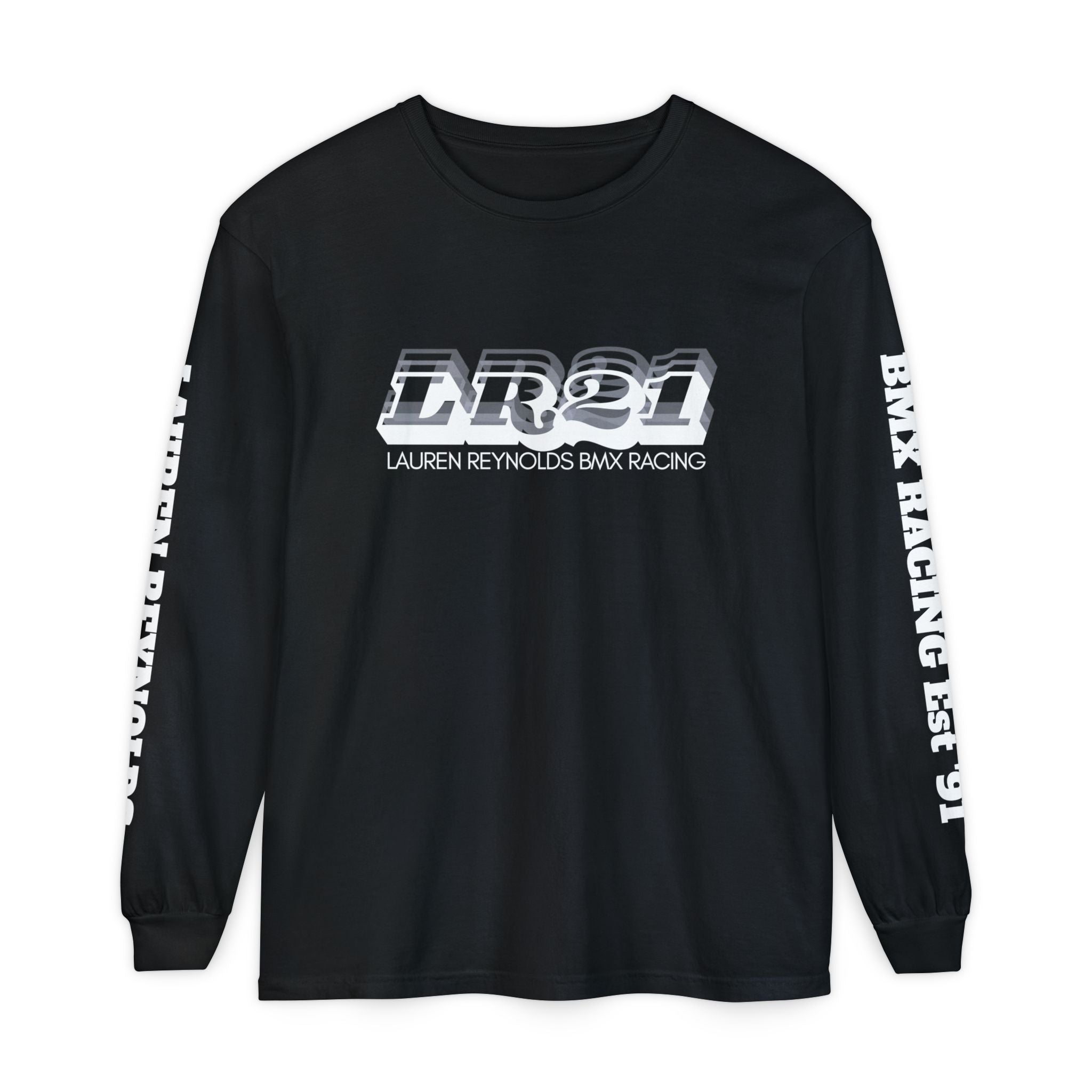 LR21 BMX Racing Long Sleeve Tee - Dark