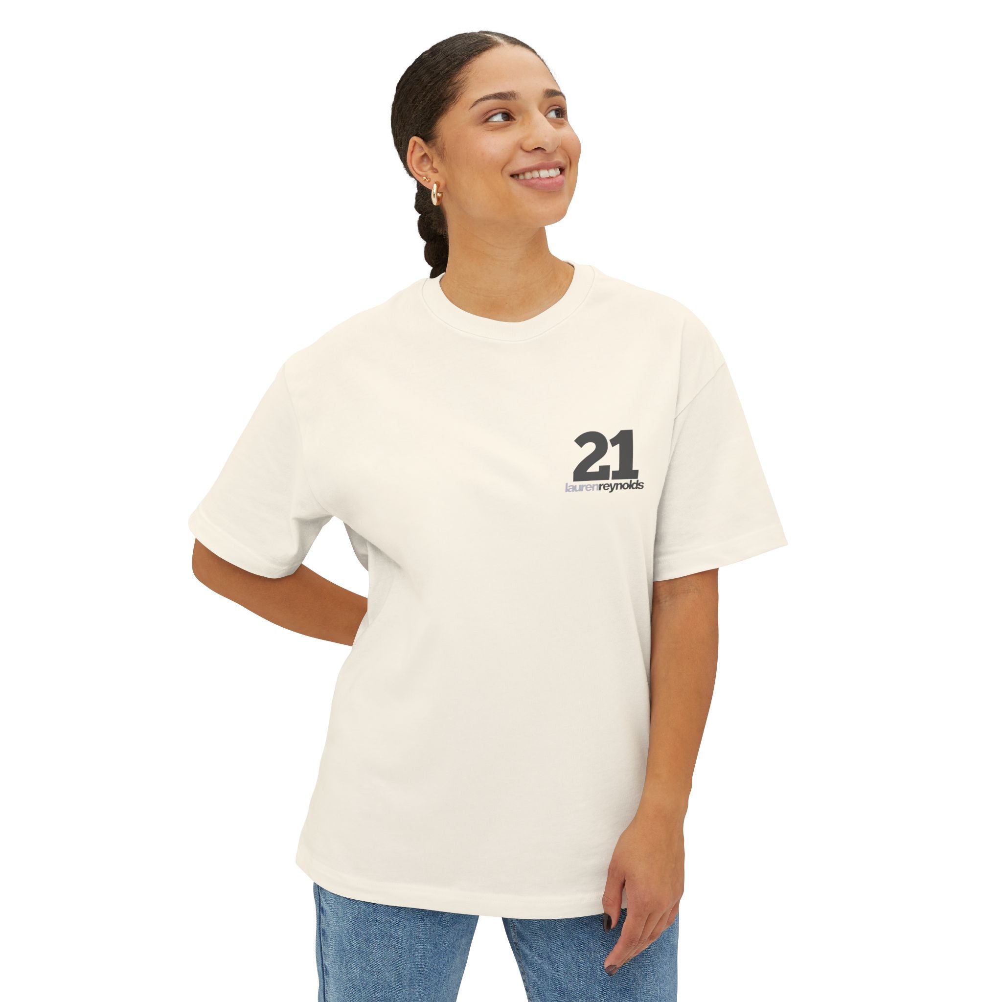 Black Queen of Hearts Boxy Tee